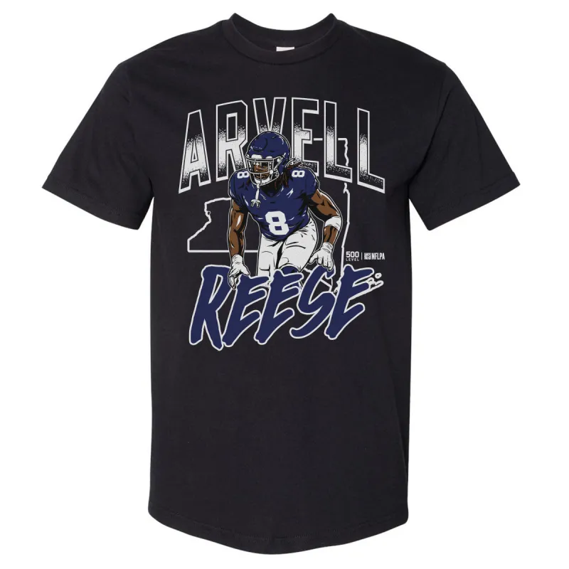 Arvell Reese New York G Name Map WHT made by 500 Level