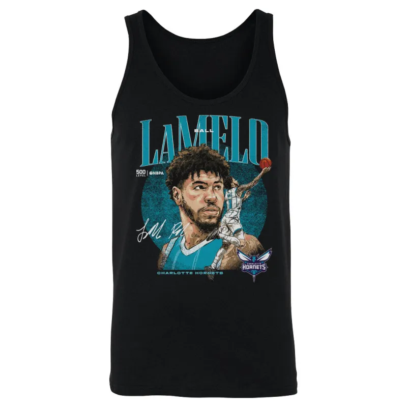 LaMelo Ball Charlotte Hornets Dual WHT made by 500 Level
