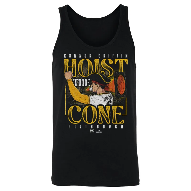 Konnor Griffin Pittsburgh Hoist The Cone WHT made by 500 Level
