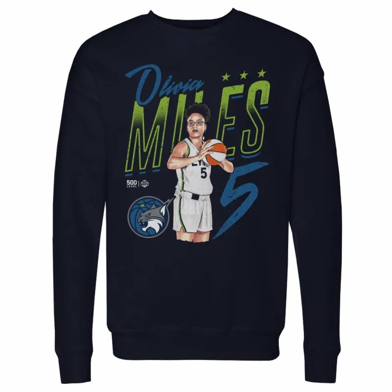 Olivia Miles Minnesota Lynx Player Pose WHT made by 500 Level
