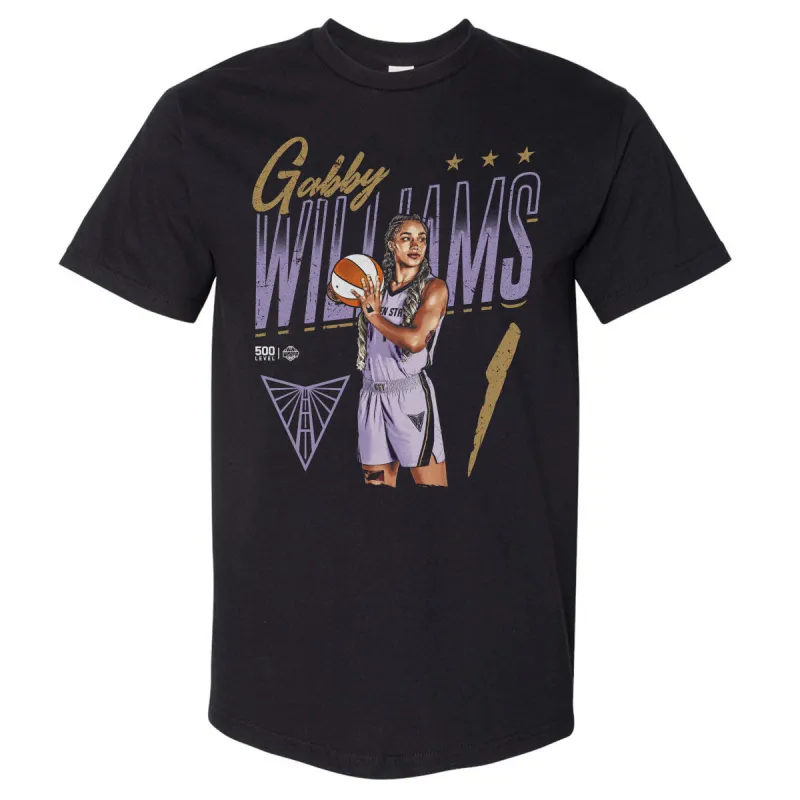 Gabby Williams Golden State Valkyries Player Pose WHT made by 500 Level