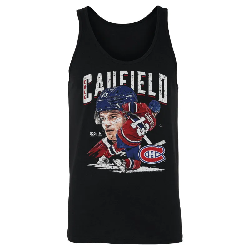 Cole Caufield Montreal Canadiens Dual WHT made by 500 Level