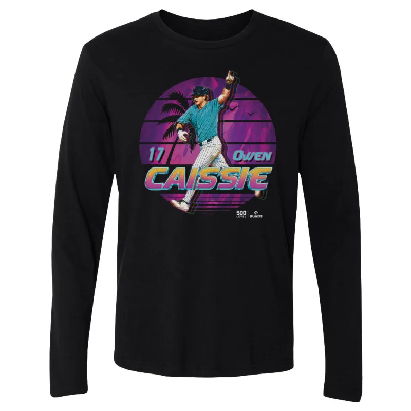 Owen Caissie Miami Player Name WHT made by 500 Level
