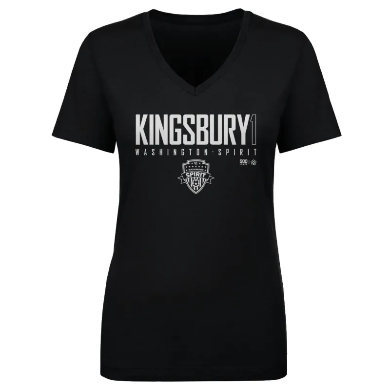 Aubrey Kingsbury Washington Spirit Elite WHT made by 500 Level