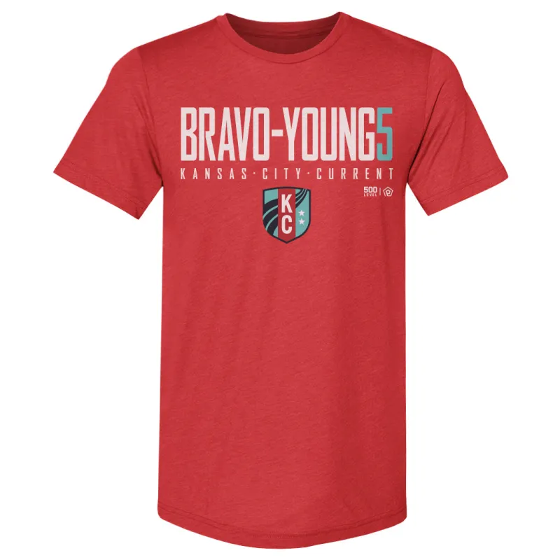 Ellie Bravo-Young Kansas City Current Elite WHT made by 500 Level