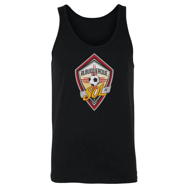 Albuquerque Sol FC Logo WHT made by 500 Level