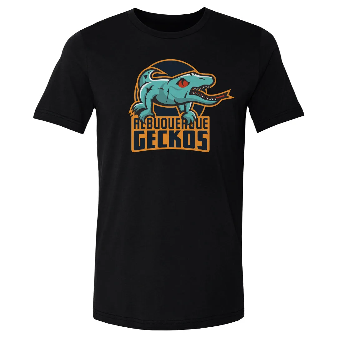 Albuquerque Geckos Logo WHT sold by 500 Level