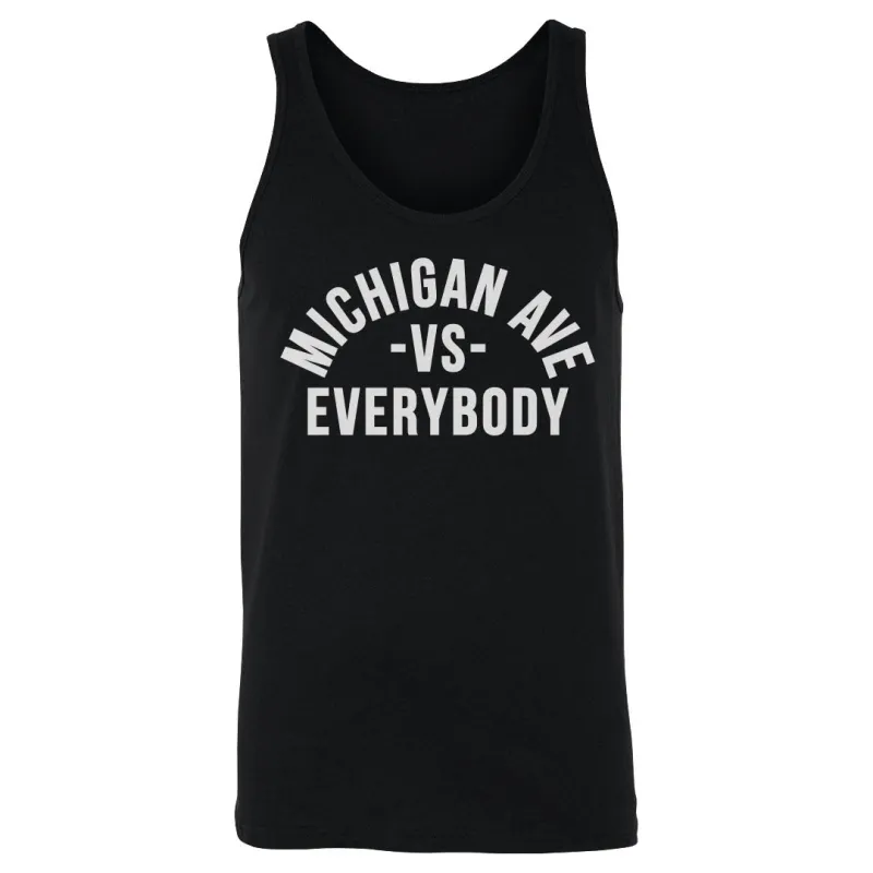 Michigan Ave Vs. Everybody WHT made by 500 Level