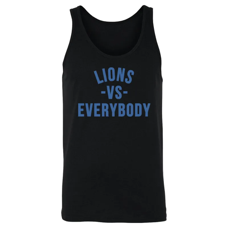 Lions Vs. Everybody Blue WHT made by 500 Level