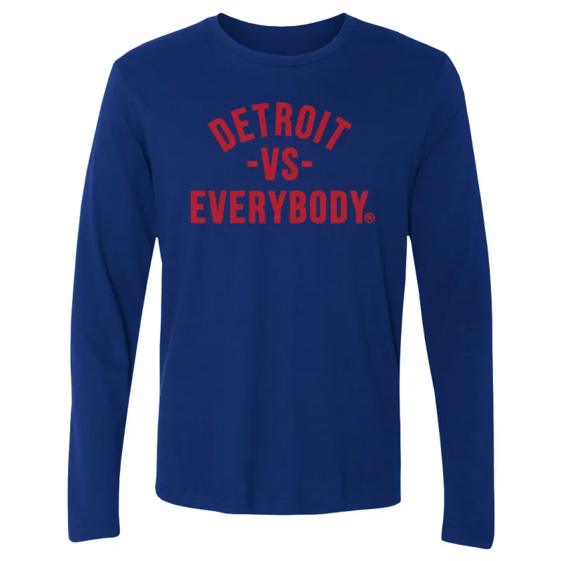 Detroit Vs. Everybody Red WHT made by 500 Level