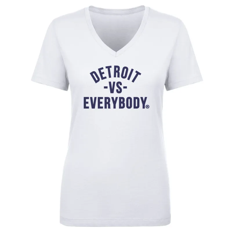 Detroit Vs. Everybody Navy made by 500 Level