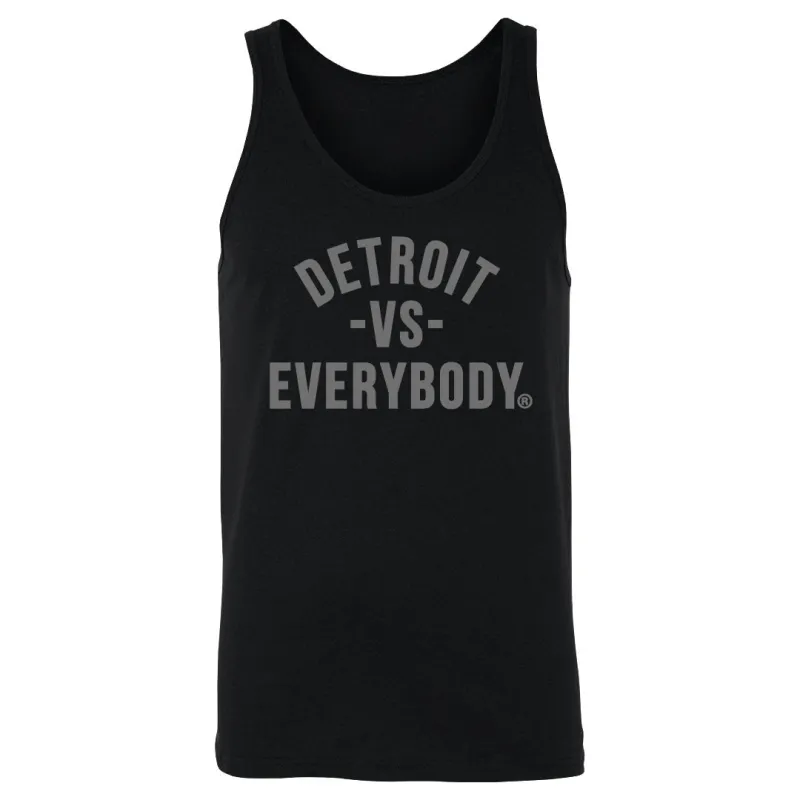 Detroit Vs. Everybody Gray WHT made by 500 Level