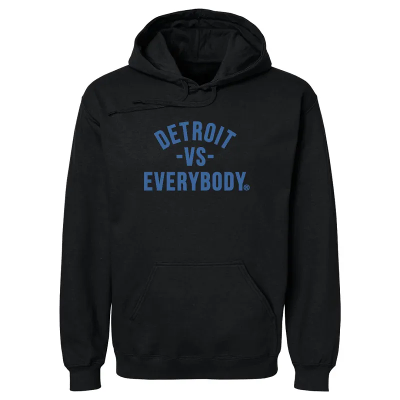 Detroit Vs. Everybody Blue WHT made by 500 Level