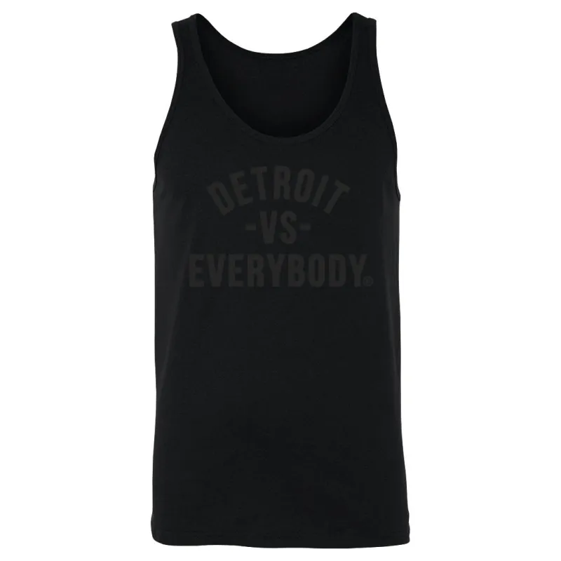 Detroit Vs. Everybody Black WHT made by 500 Level