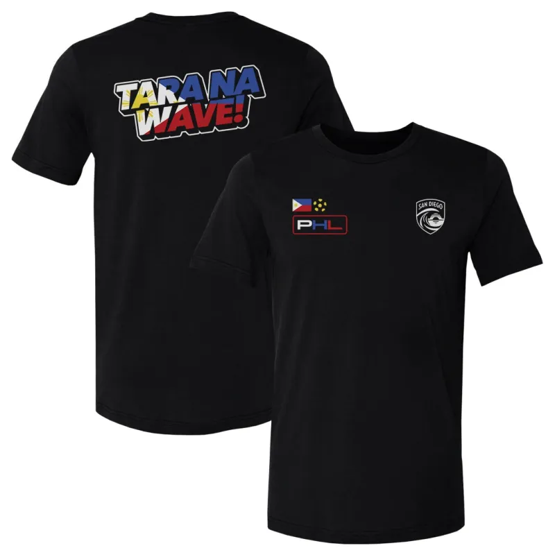 San Diego Wave FC 2026 Philippines Let's Go Wave F&B WHT made by 500 Level