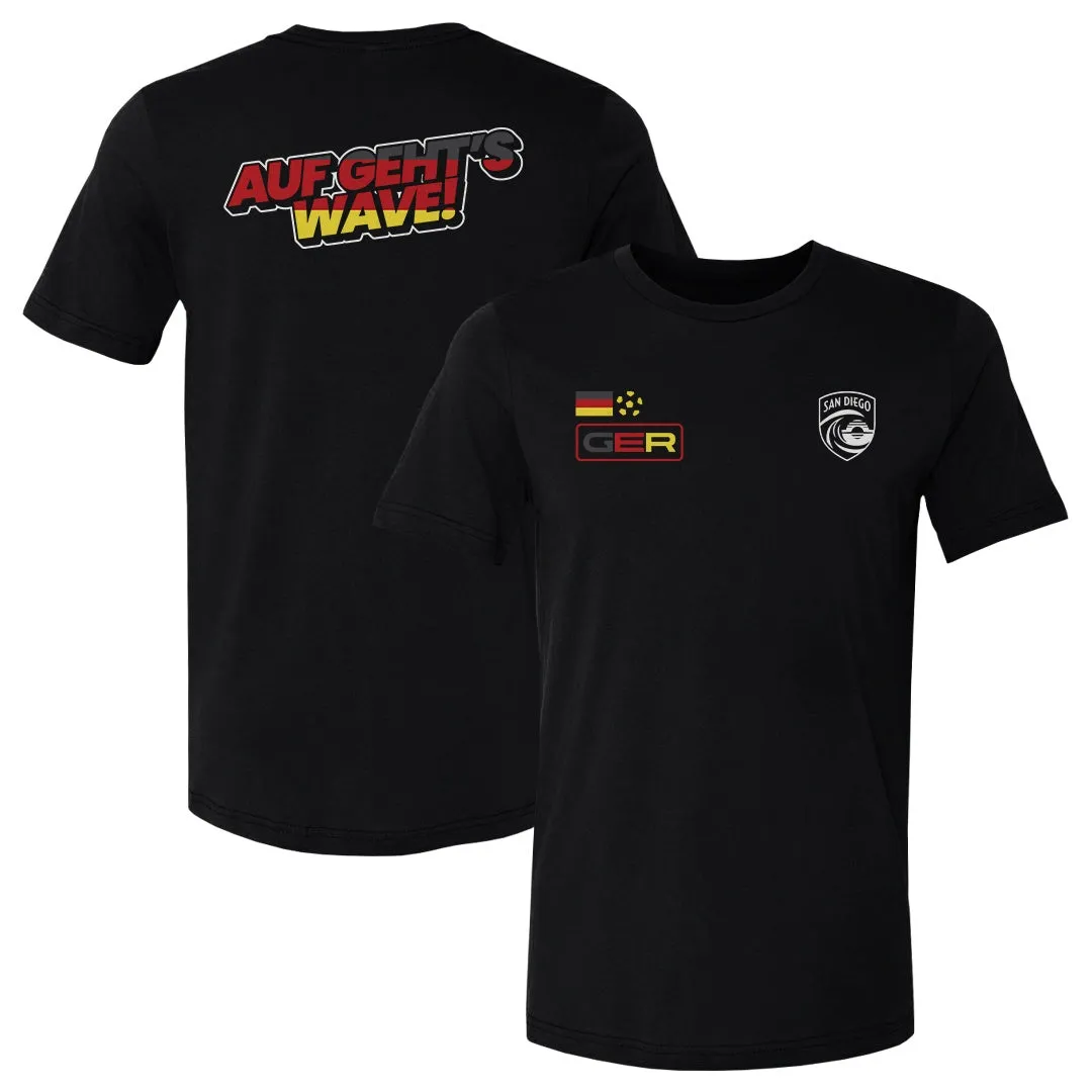 San Diego Wave FC 2026 Germany Let's Go Wave F&B WHT sold by 500 Level