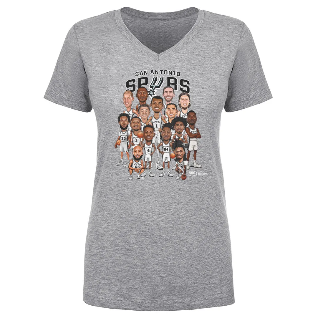 San Antonio Spurs 2026 Playoffs Caricature WHT sold by 500 Level product image thumbnail 2