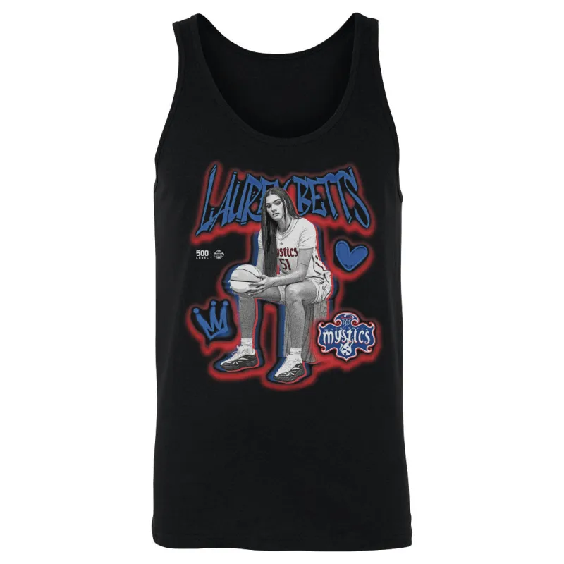 Lauren Betts Washington Mystics Grunge WHT made by 500 Level
