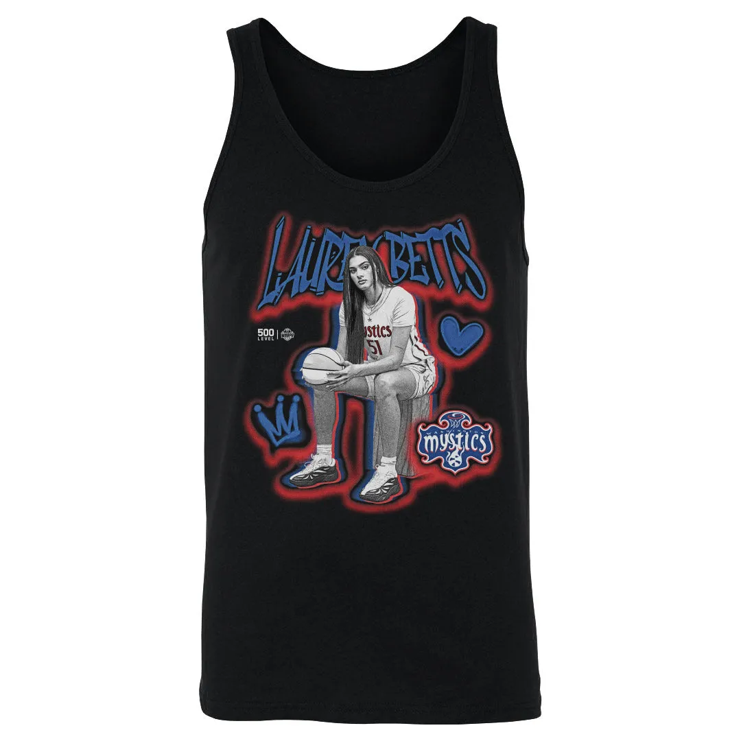 Lauren Betts Washington Mystics Grunge WHT sold by 500 Level