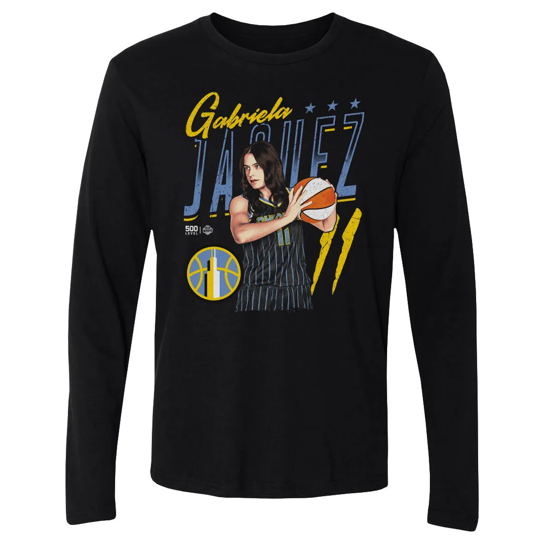 Gabriela Jaquez Chicago Sky Player Pose WHT sold by 500 Level