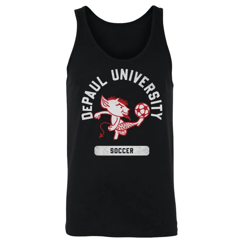 DePaul Blue Demons Mascot Soccer WHT made by 500 Level