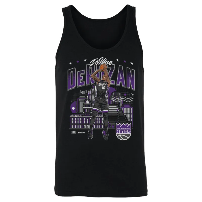 DeMar DeRozan Sacramento Kings Skyline WHT made by 500 Level