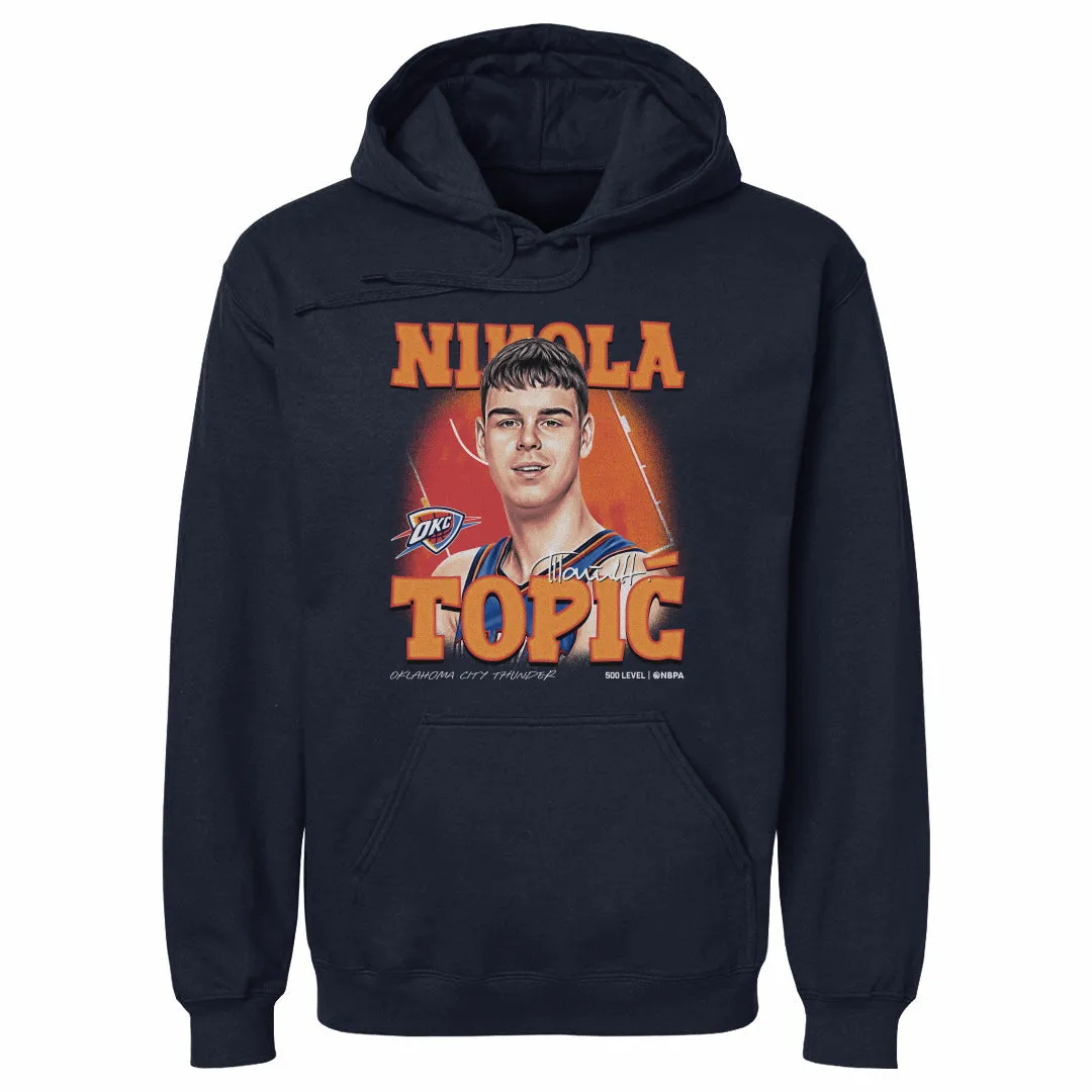 Nikola Topic Oklahoma City Thunder Airbrush WHT sold by 500 Level product image thumbnail 2