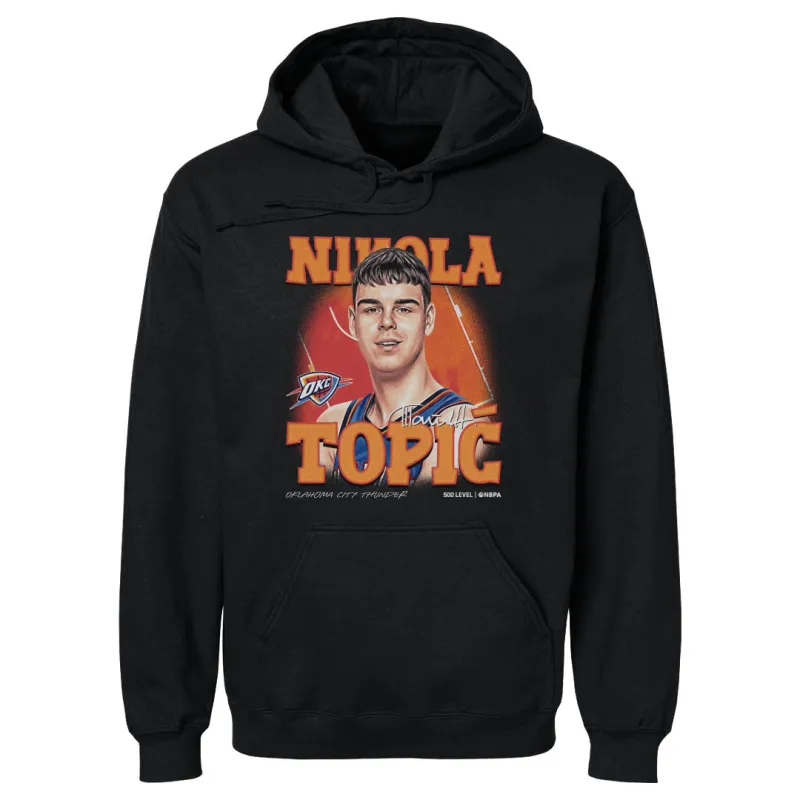 Nikola Topic Oklahoma City Thunder Airbrush WHT made by 500 Level