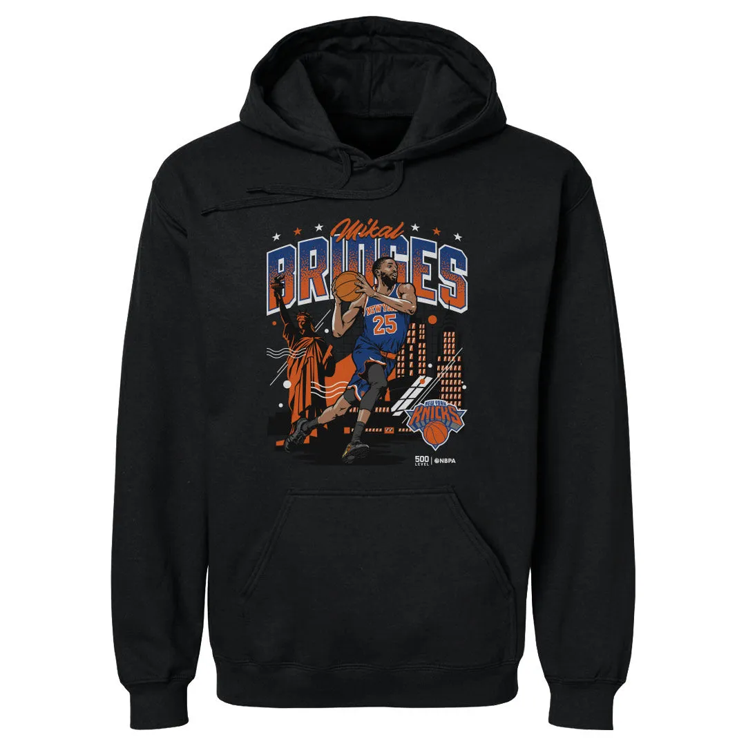 Mikal Bridges New York Knicks Skyline WHT sold by 500 Level product image thumbnail 2