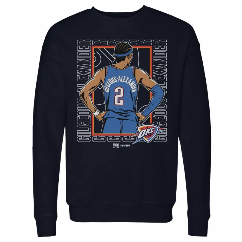 Shai Gilgeous-Alexander Oklahoma City Thunder Repeat WHT made by 500 Level
