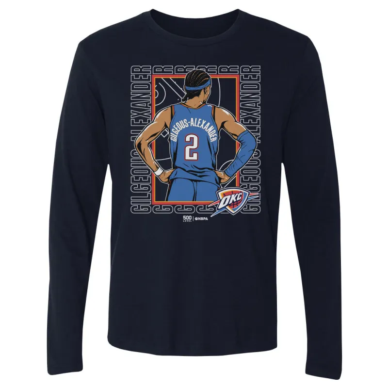 Shai Gilgeous-Alexander Oklahoma City Thunder Repeat WHT made by 500 Level