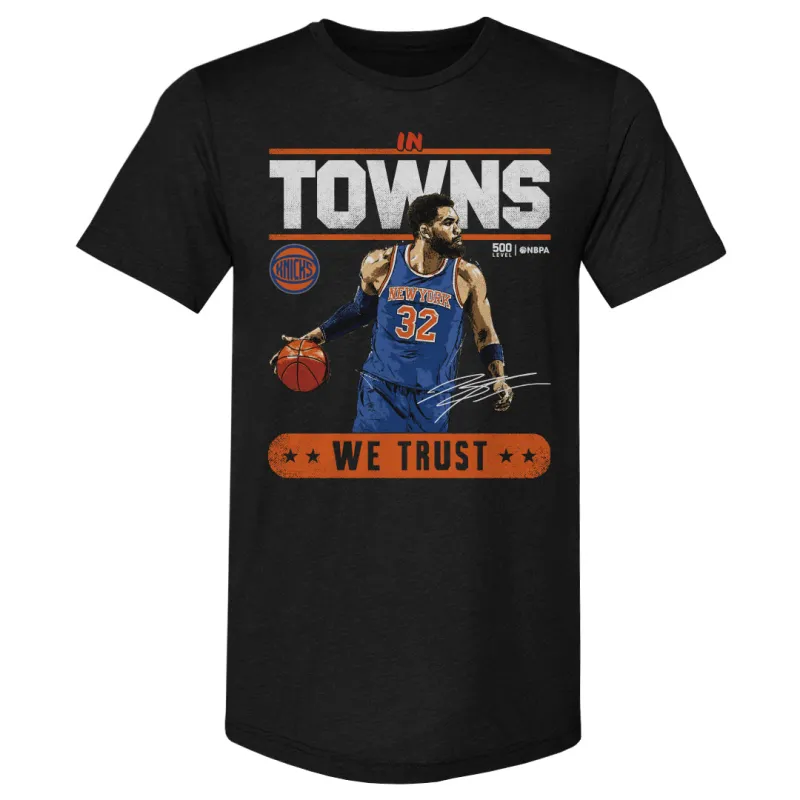 Karl-Anthony Towns New York Knicks Trust WHT made by 500 Level