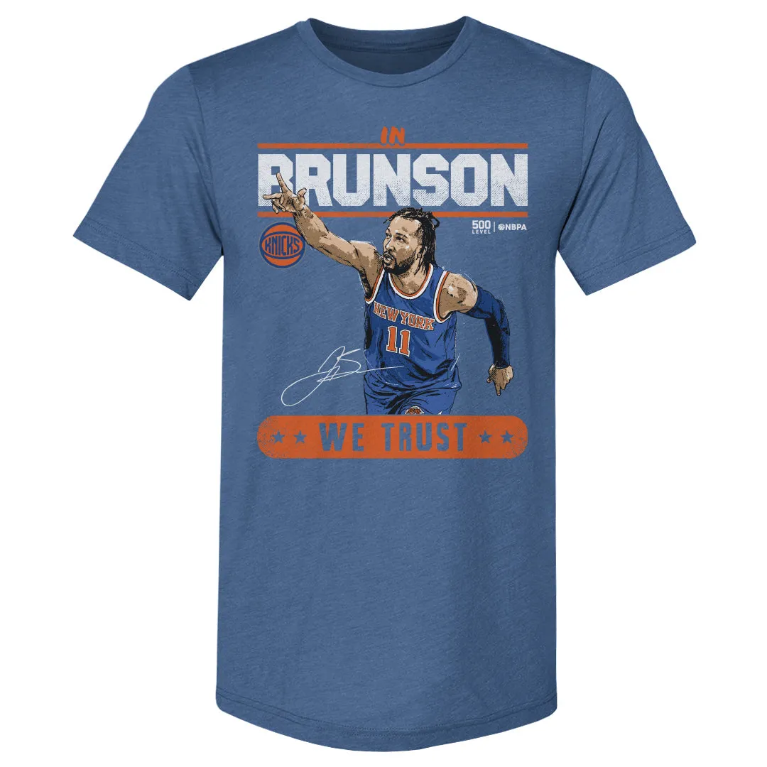 Jalen Brunson New York Knicks Trust WHT sold by 500 Level product image thumbnail 2