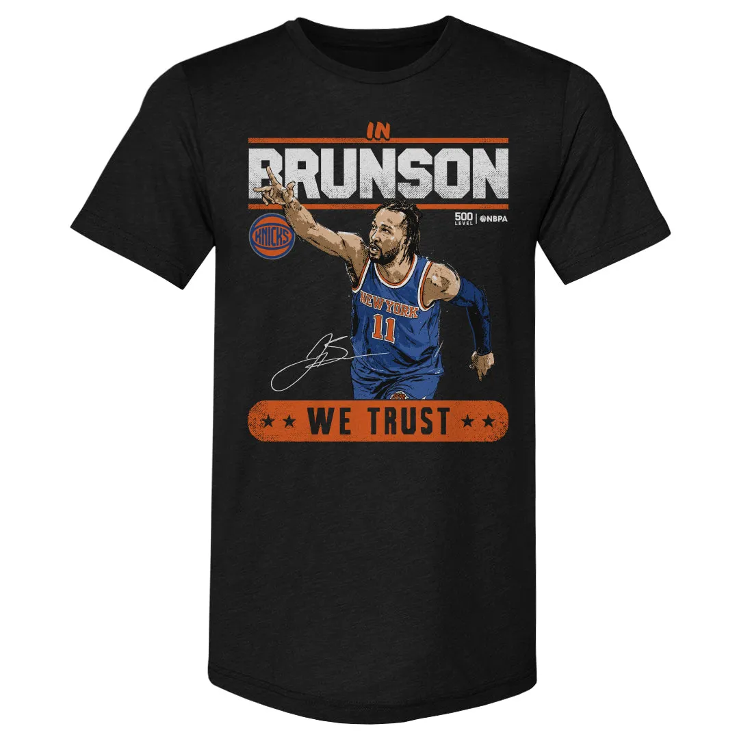 Jalen Brunson New York Knicks Trust WHT sold by 500 Level product image thumbnail 3