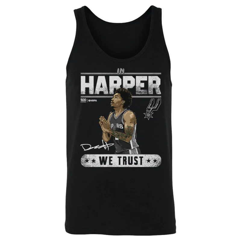 Dylan Harper San Antonio Spurs Trust WHT made by 500 Level