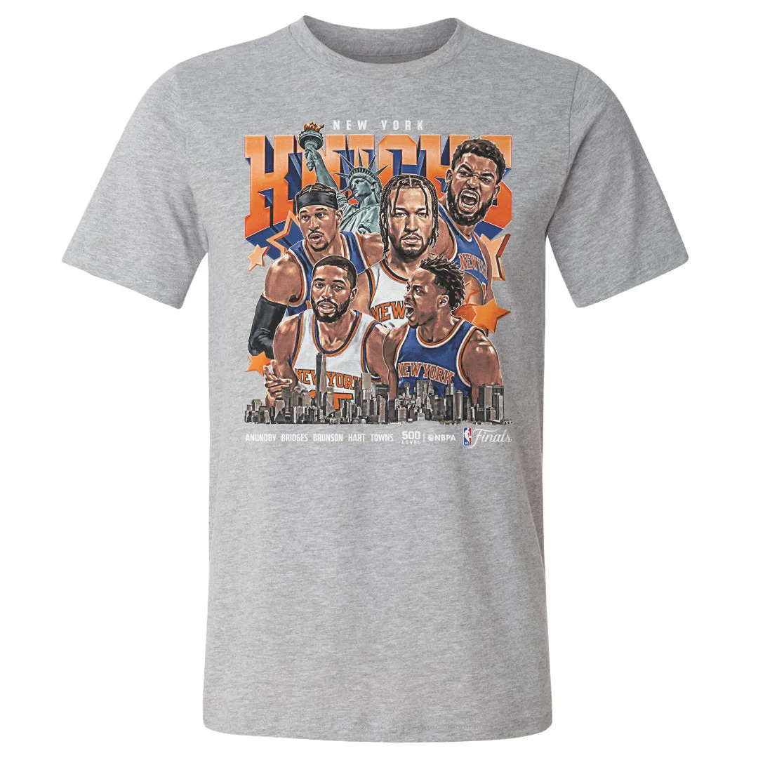 New York Knicks NBA Finals 2026 Collage WHT sold by 500 Level
