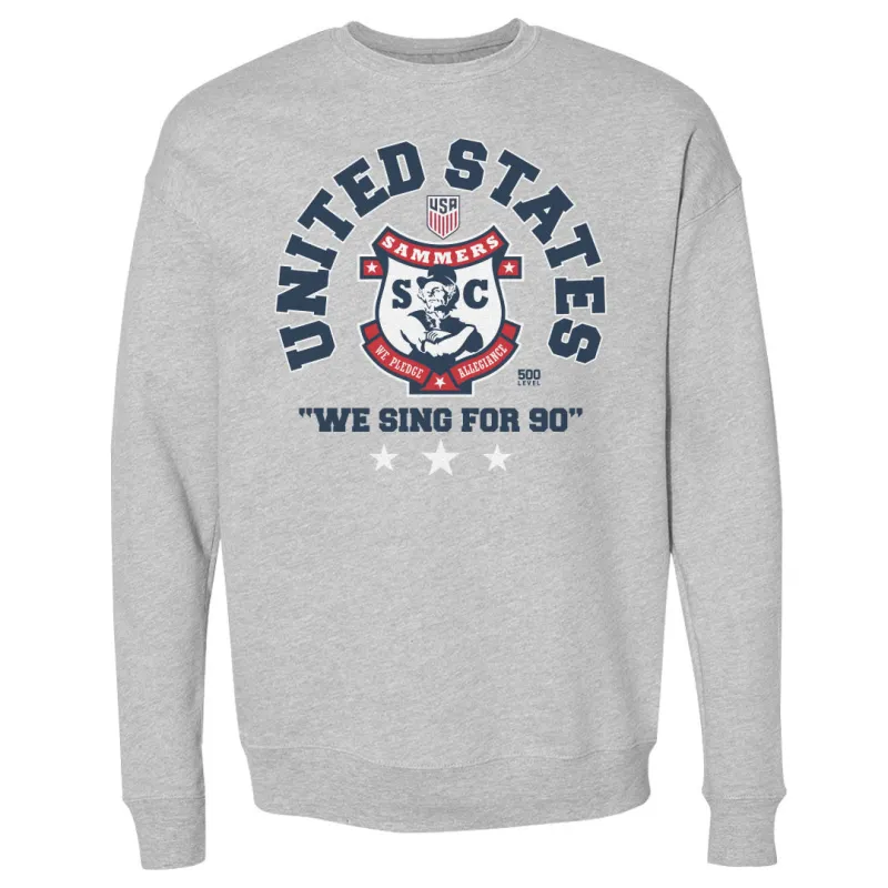 U.S. Soccer Sammers We Sing For 90 WHT made by 500 Level