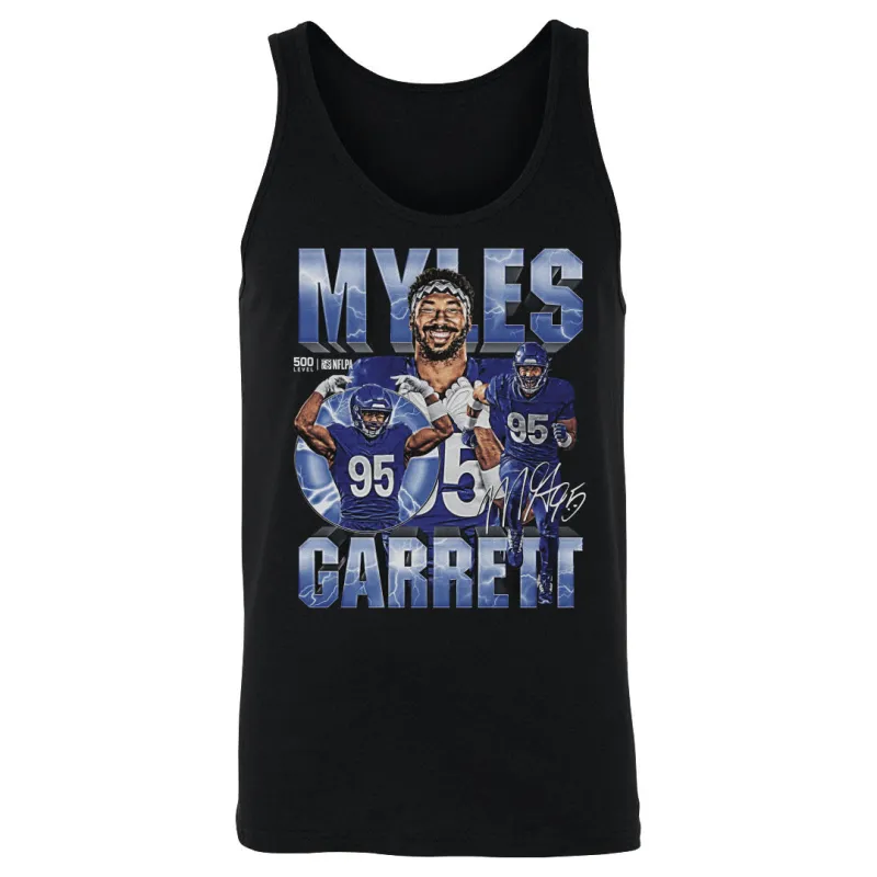 Myles Garrett Los Angeles R Vintage WHT made by 500 Level