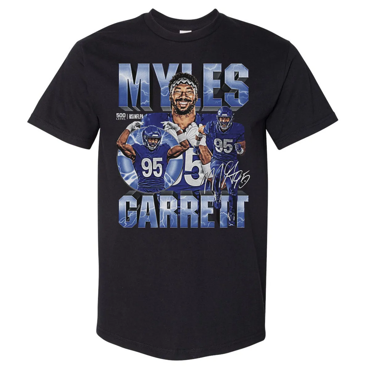 Myles Garrett Los Angeles R Vintage WHT sold by 500 Level