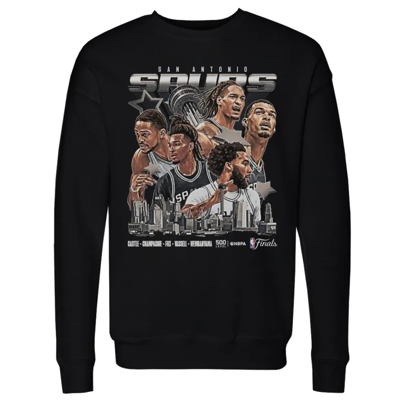 San Antonio Spurs NBA Finals 2026 Collage WHT made by 500 Level