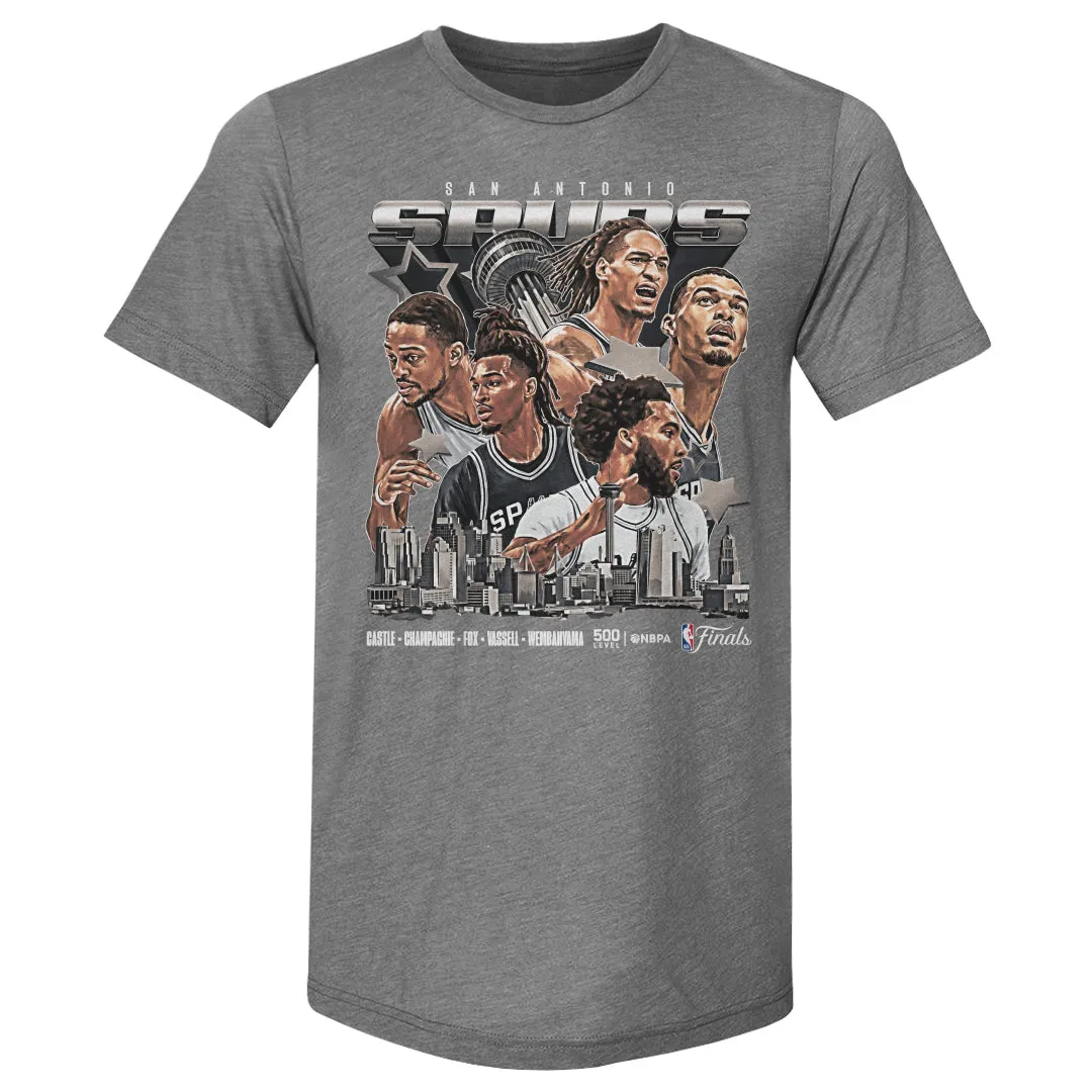 San Antonio Spurs NBA Finals 2026 Collage WHT sold by 500 Level product image thumbnail 2