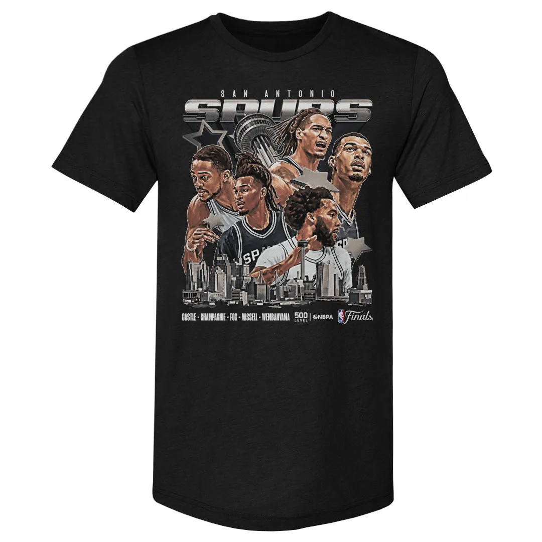 San Antonio Spurs NBA Finals 2026 Collage WHT sold by 500 Level