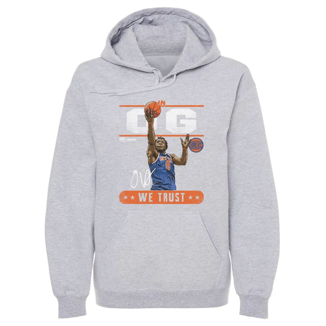 OG Anunoby New York Knicks Trust WHT sold by 500 Level