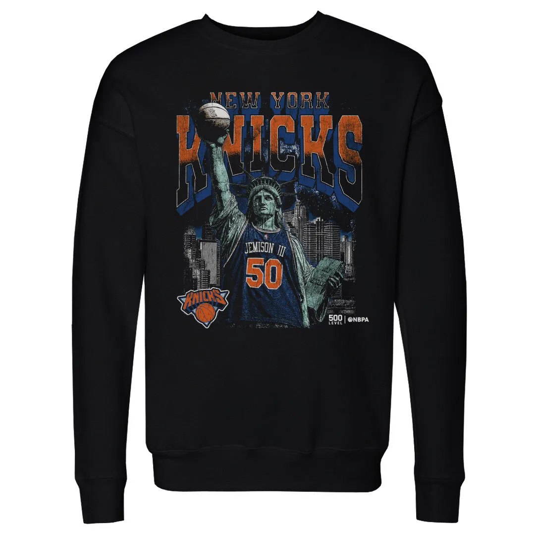 Trey Jemison III New York Knicks Statue Of Liberty WHT sold by 500 Level