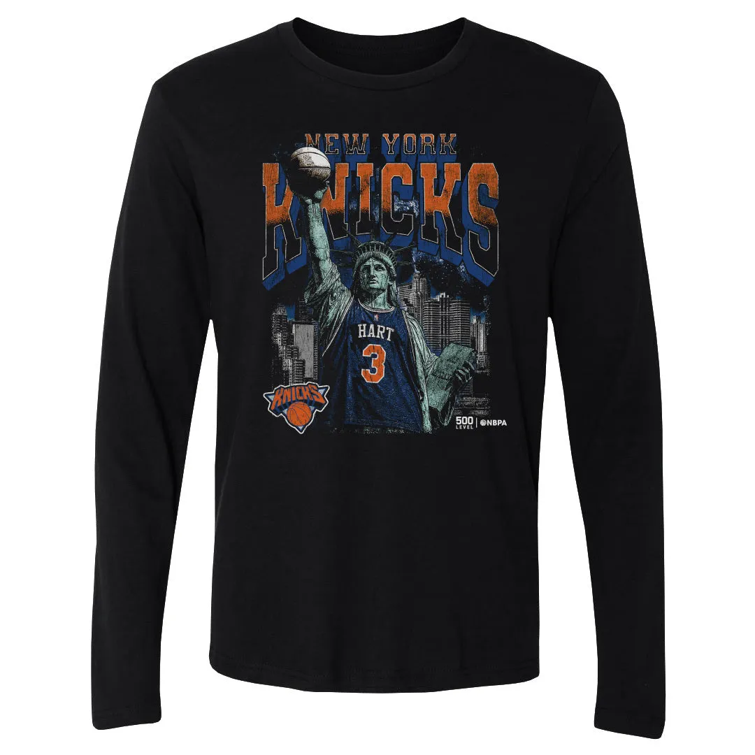 Josh Hart New York Knicks Statue Of Liberty WHT sold by 500 Level