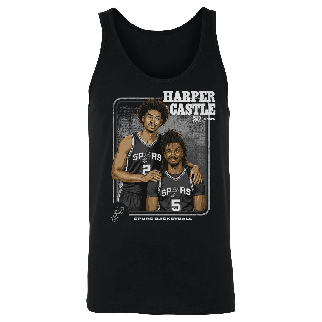 Dylan Harper & Stephon Castle San Antonio Spurs Step Brothers WHT sold by 500 Level