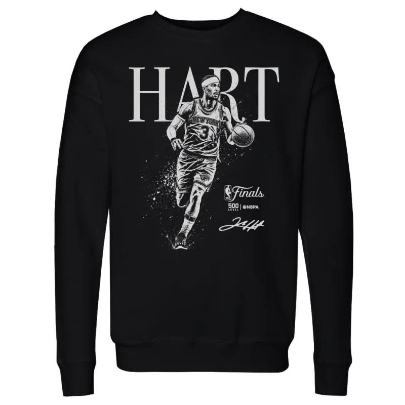 Josh Hart New York Knicks NBA Finals 2026 Mono WHT made by 500 Level