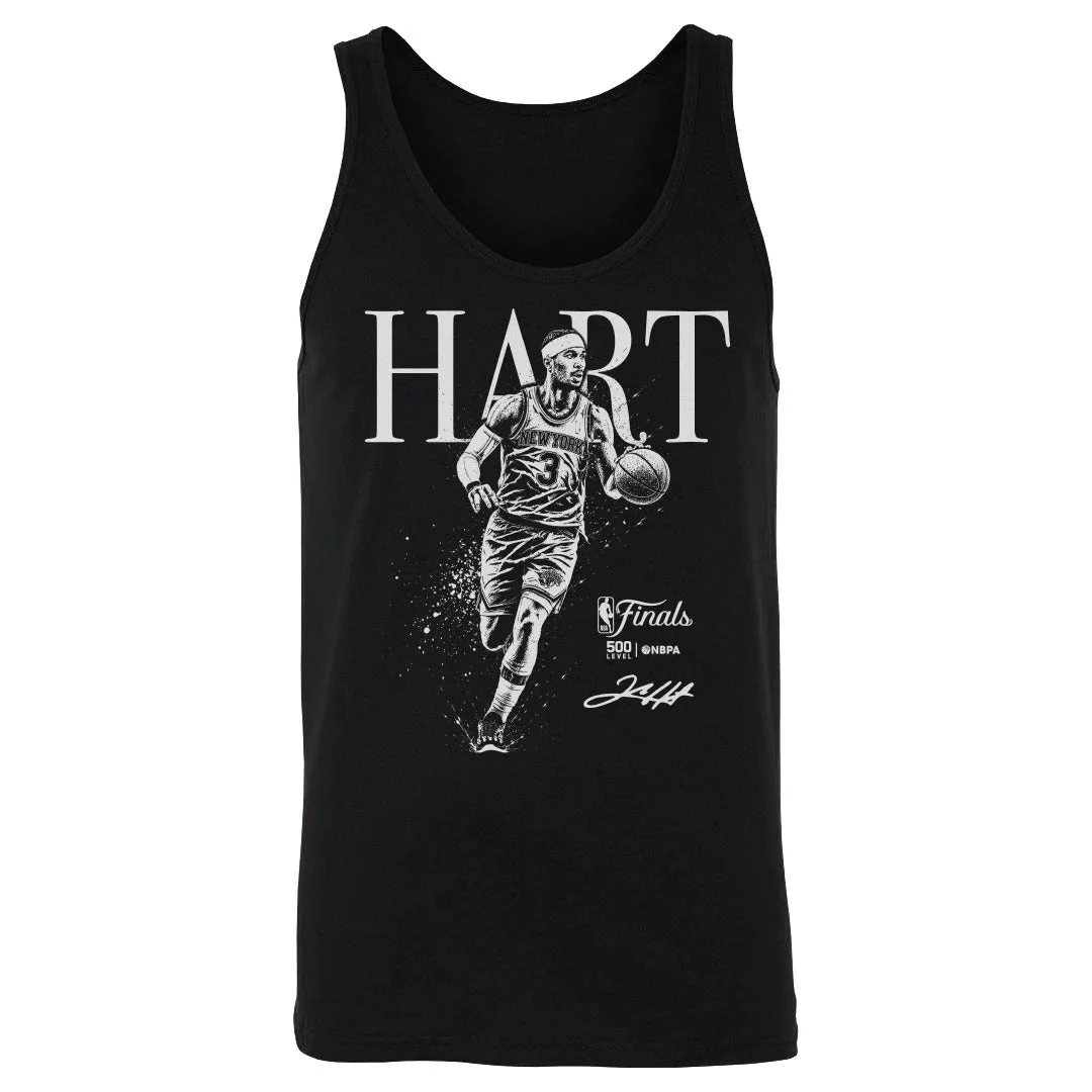 Josh Hart New York Knicks NBA Finals 2026 Mono WHT sold by 500 Level