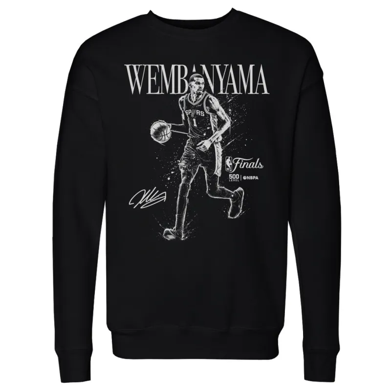 Victor Wembanyama San Antonio Spurs NBA Finals 2026 Mono WHT made by 500 Level