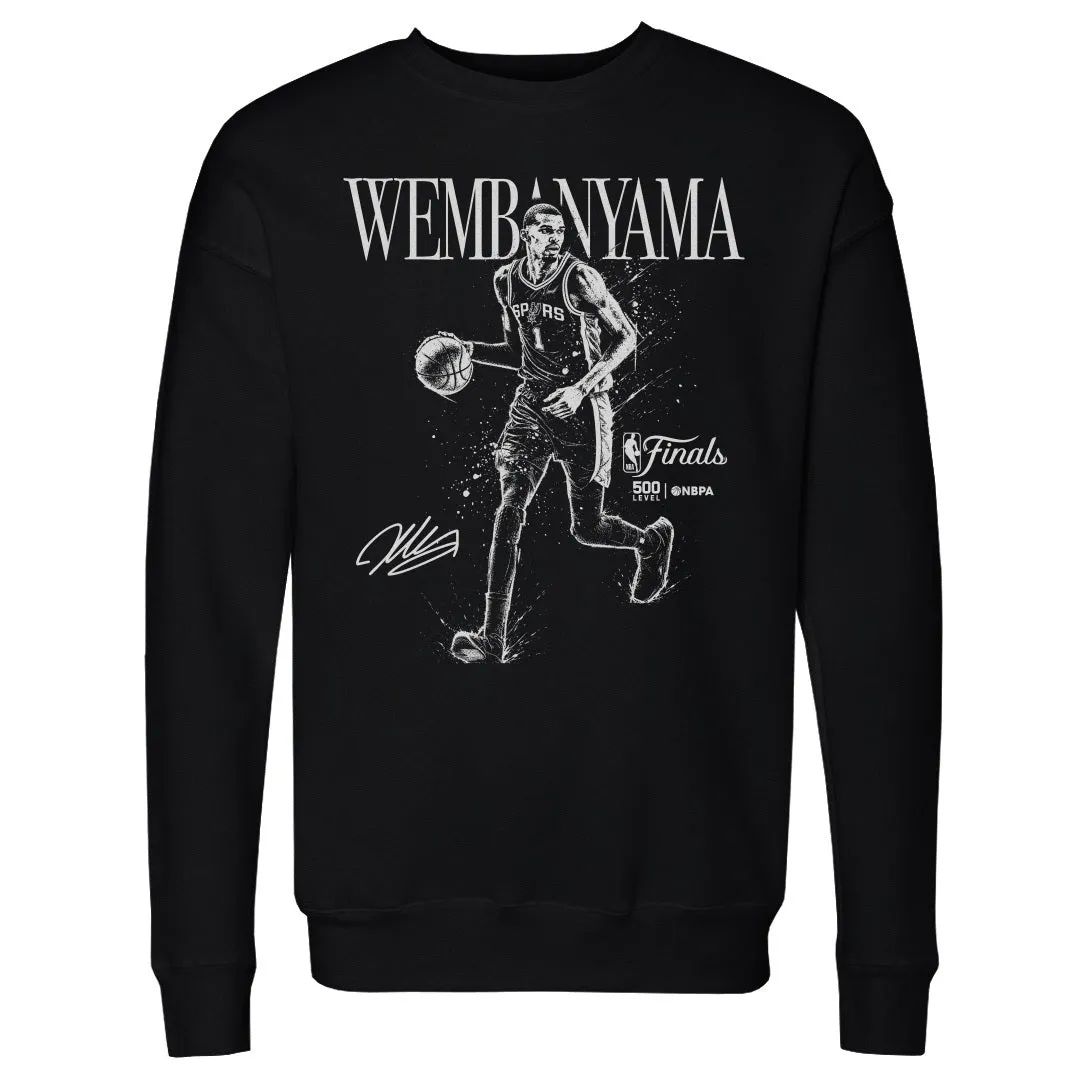 Victor Wembanyama San Antonio Spurs NBA Finals 2026 Mono WHT sold by 500 Level